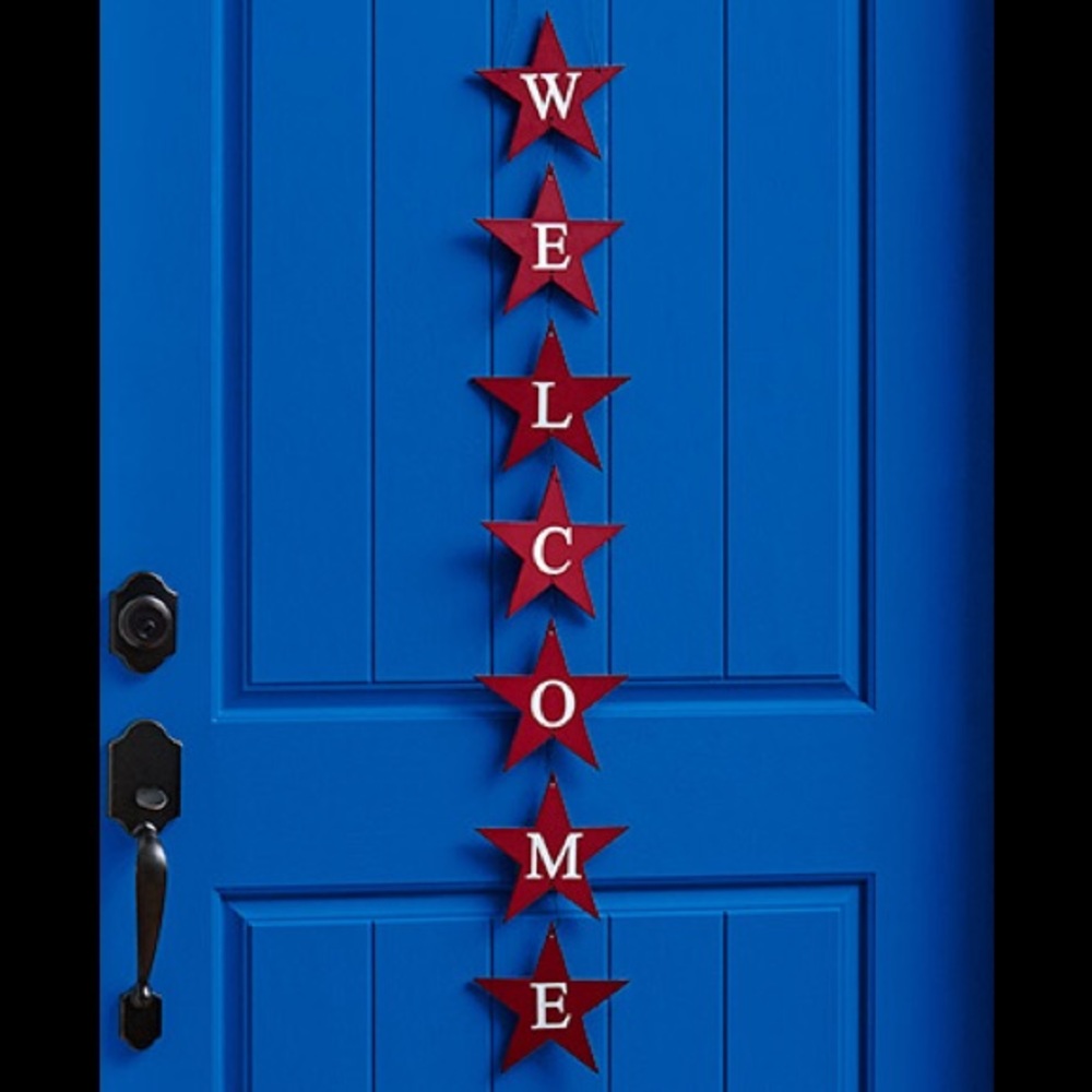 Star Welcome Sign